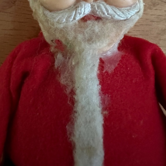 Vintage 1950s Santa Claus Doll Rubber Face - Picture 8 of 16
